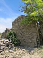 Santa Barbara ermitaren hondakinak, Etxague-Oloritz