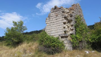 San Migel ermitaren hondakinak, Orrio-Ezkabarte