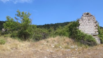 San Migel ermitaren hondakinak, Orrio-Ezkabarte