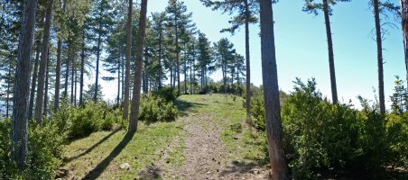 Barrancos mendiko gailurra