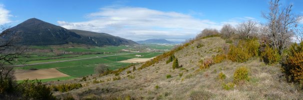 Elomendi, San Juan mendixkaren gainaldetik 