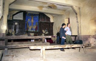 Santa Krutz ermita, Elduain