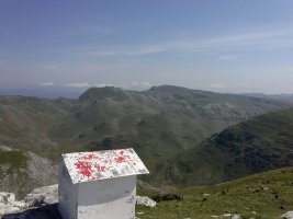 Aldaon (1411) eta Intzako Dorrea (1430m) Ganbotik  (1402m)