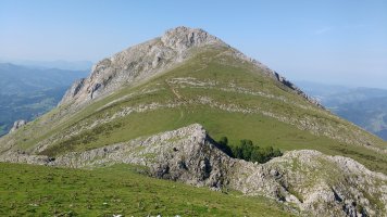 Txindoki mendia (1342m) Auntzizegitik (1249m) ikusita