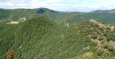 Artxutako harriak (zuhaitzekin) eta Txitxurro (soila)