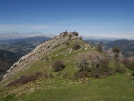 Hegoaldeko tontorretik ikusita