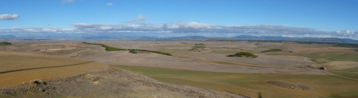 Paisaia zabalak Moncayuelotik