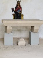 Almuza ermita, Sesma