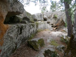 Cuyacabras nekropolia, Quintanar de la Sierra aldean