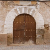 Santa Barbara kaleko etxeak, Mañeru