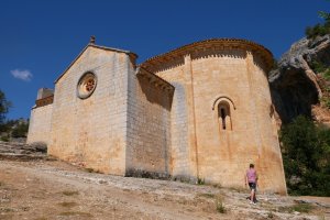 San Bartolome ermita, Lobos ibaiaren arroilan
