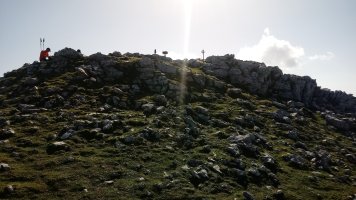 Aldaon (1409m) tontorra eta postontzia