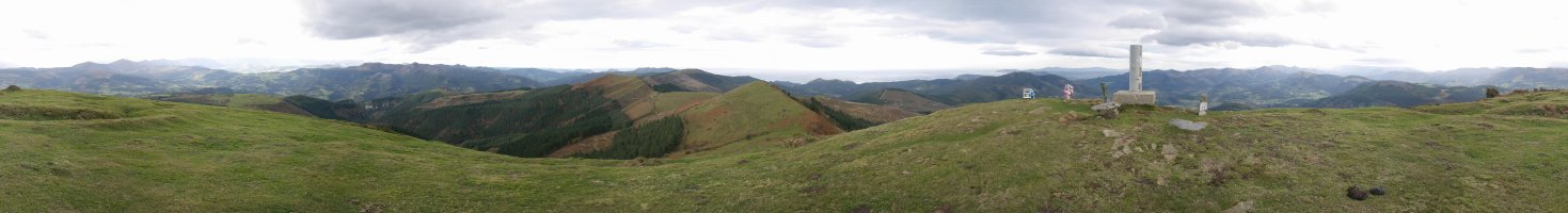 Alengo tontorretik 360ºtako ikuspegia