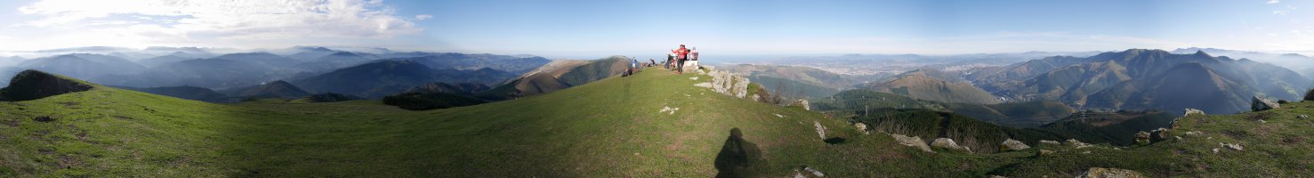 Tontorretik 360ºtako ikuspegia