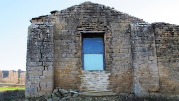 San Pedro ermitaren hondakinak, Garinoain