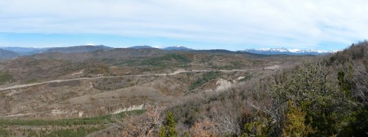 Coronasko mendatea Puyalotetik