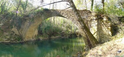 Zubi zaharra, Ega ibaiaren gainean