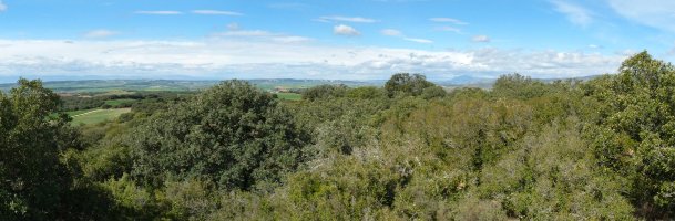 Panorama zabalak San Bartolometik
