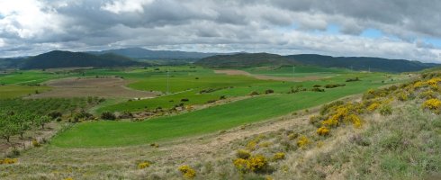 Paisaia zabalak gainaldetik