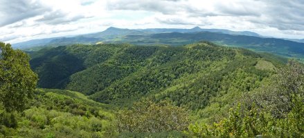 Txorrotxagako gainak Peña Espesako malkarretatik