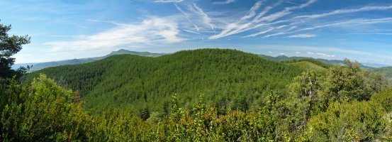 Ezpilaga hegoaldeok gainak, gailurretik