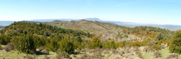 Ugarrako mendiak Bagoanditik