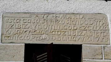 Zurgiñena etxeko epigrafia, Untzu-Txulapain