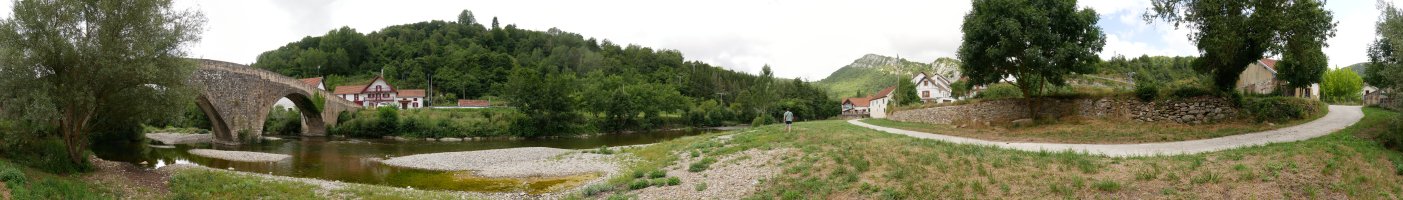Zubi zaharra eta Irati ibaia, Aribe