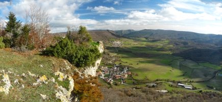 Aitzandiko gailurra, behatoki ederra