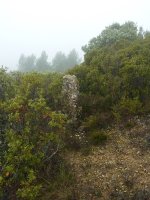 Mugarria gailurretik hurbil