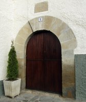 Etxeko sarrerako atea, Antsoain