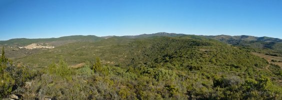 Uxueko mendiak Zaramenditik