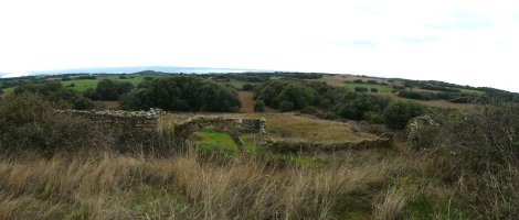 Borda hondakinak, Bonafonte gainean