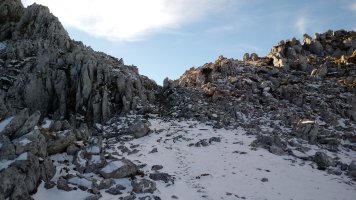 Mearreko pasabidea, iparreko aldea