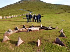 Meatseko Lepoa (Reconstrucción de un Cromlech Diciembre 2019)