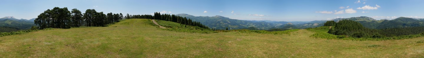 Tontorretik gertu 360ºtako ikuspegia