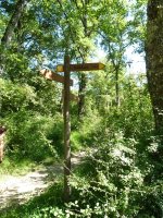 Bidegurutzea Gelbenzu eta Aroztegi artean