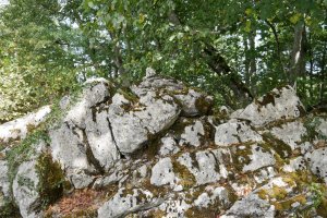 Ataketako Harriaren tontorra