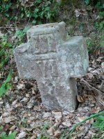 Andra Mari Zuria. galbarioko gurutzea, Jaurrieta