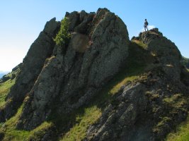 Hartxahaleko gandorra: tarte batzuetan haitzak asko harrotzen dira