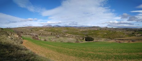 Paisaia zabalak bidetik