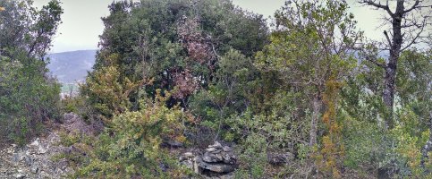 Aizkorriko gailurra, tako geodesiko batekin