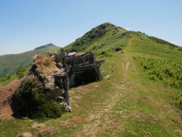 Ehiza postua Atxulegi eta Soporro arteko bizkarrean