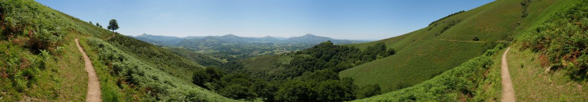 Atxulegi hegoaldetik inguratzen duen bidezidorra