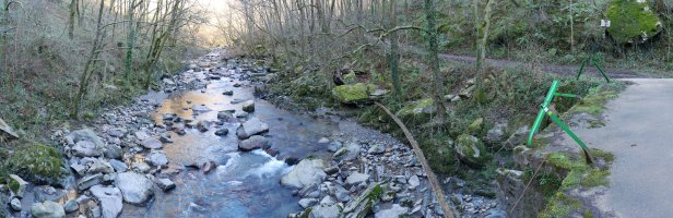 Leitzaran erreka eta zubia