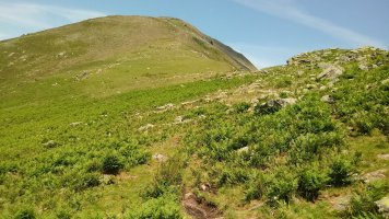 Hautza (1305m) Sakanako lepoko igoeratik