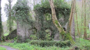 Behekoa errotaren hondakinak, Etxalar