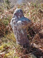 Harrizko gurutze zaharra Iparraldeko bizkarreko muino batean