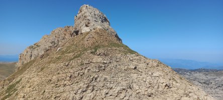 Budogia (2370m) tontorra aurreko azken zatia