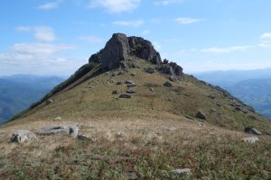 Atzurdiko haitzak mendebaldetik